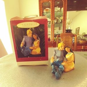 Pocohontus and captain John Smith. Disney Hallmark